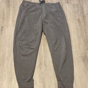 U.S. Polo Assn. Charcoal Joggers with Red Logo